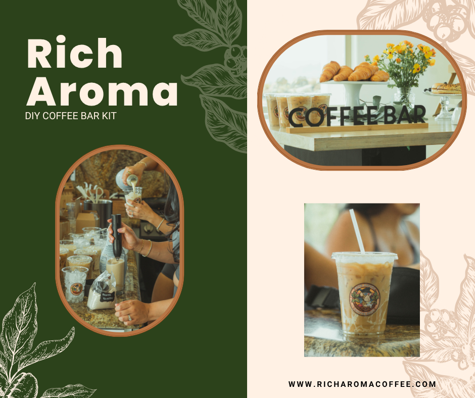 Rich Aroma DIY Coffee Bar Kit (U.S. Only)