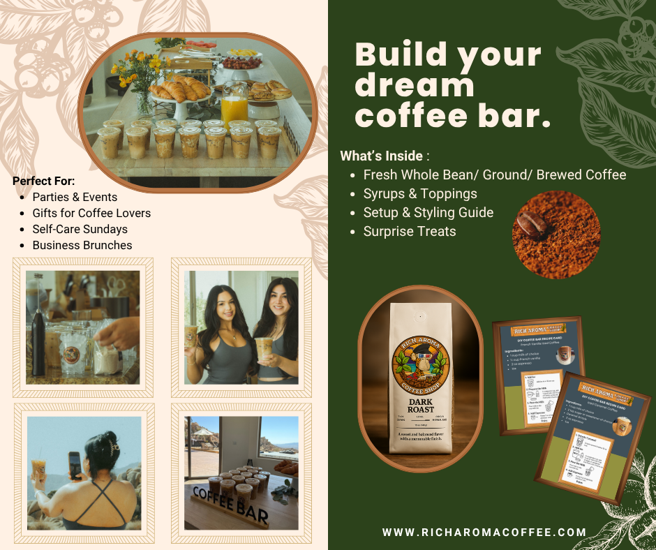 Rich Aroma DIY Coffee Bar Kit (U.S. Only)